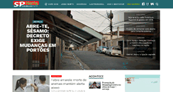 Desktop Screenshot of jornalspnorte.com.br